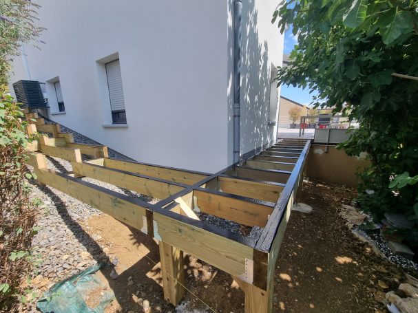 Structure bois Classe 4 + bande bitumineuse